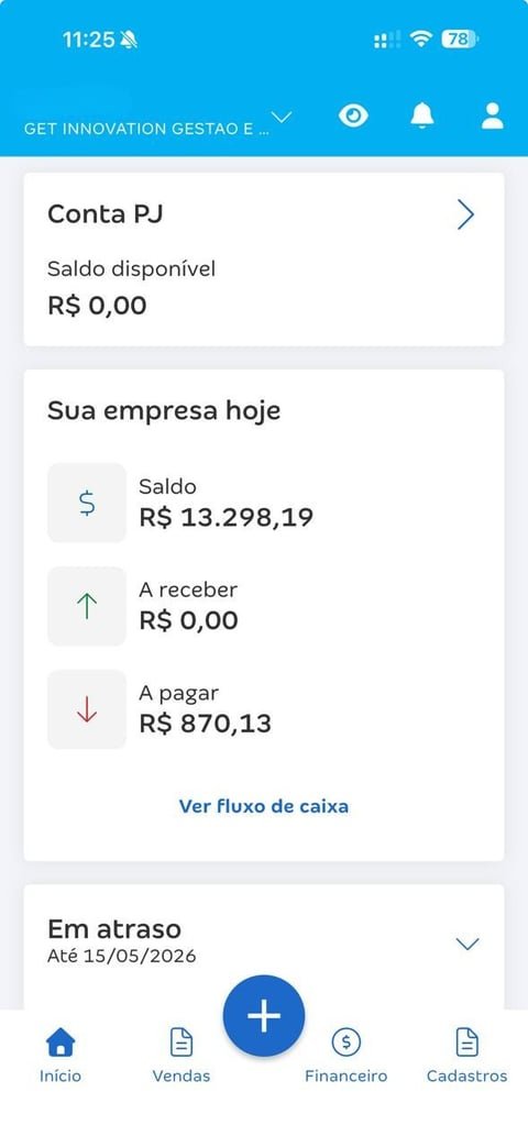 Tela do app 1