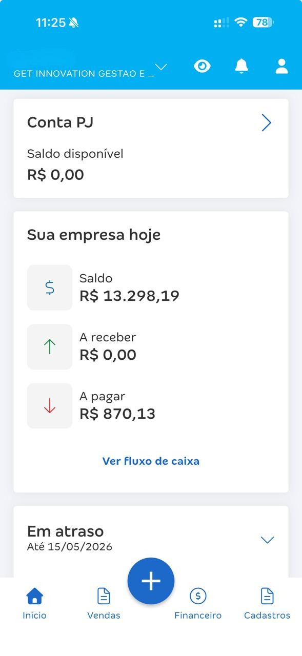 Tela do app 1